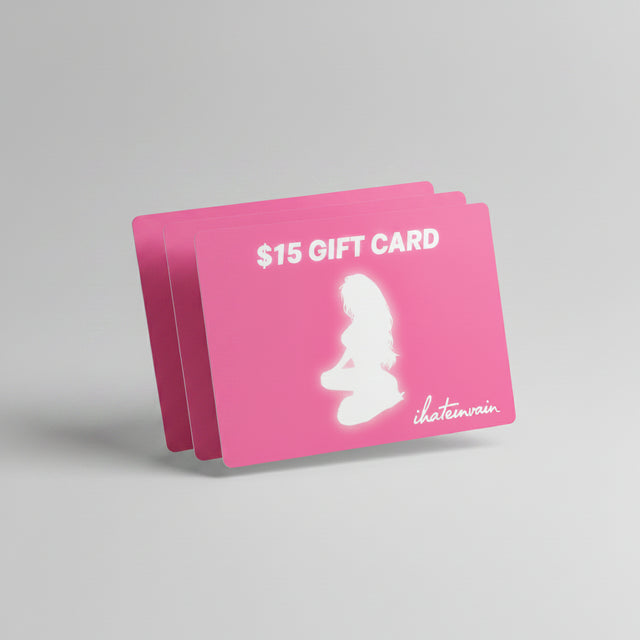 15 dollar ihateinvain store gift card, included free with the stillmissU multikit
